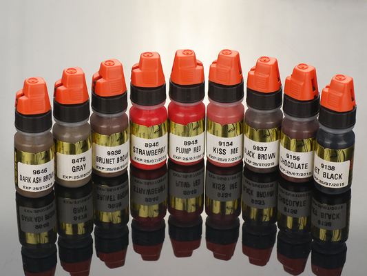 Y tế 8ml Mỹ phẩm tự nhiên Micro vĩnh viễn Pigments Trang điểm Với 38 Màu