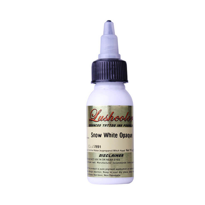 Chống thấm nước 1 Oz Bạch Tuyết Trắng Mực Tattoo Vĩnh viễn Cho lông mày