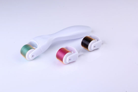 LED 540 Needles Derma Rolling System Titanium Micro Needle Roller Therapy For Skin Rejuvenation