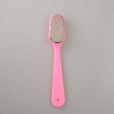 Plastice handle Nail Buffer Metal foot rasp callus remover