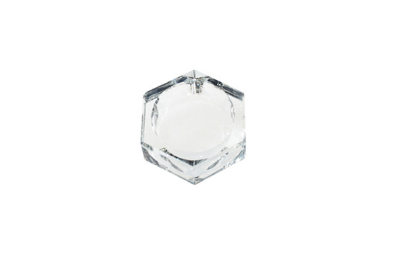 Beauty Nail Art Crystal Cup Acrylic Liquid Container , Nail Glass Cup