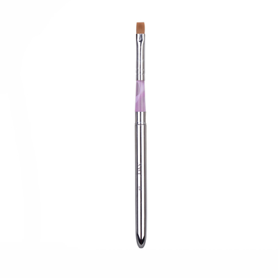 Striping Brush Nail Art Tool Metal Handle 4 sizes Marten , UV Nail Brushes