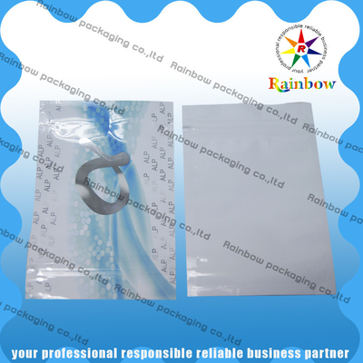 Túi đựng bao bì Mylar Comomatic có khóa kéo cho mặt nạ