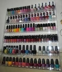 Acrylic Nail Polish Holder Acrylic Display holders With  Beautiful Shape