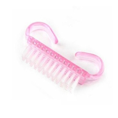 beautiful pink manicure Nail Art Brushes with Handy Plastic Handle